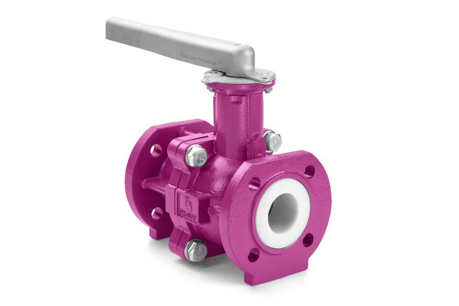 ChemValve-Schmid erhöht Produktionskapazitäten ChemBall_DN50_Handhebel_links-seitlich-ptif