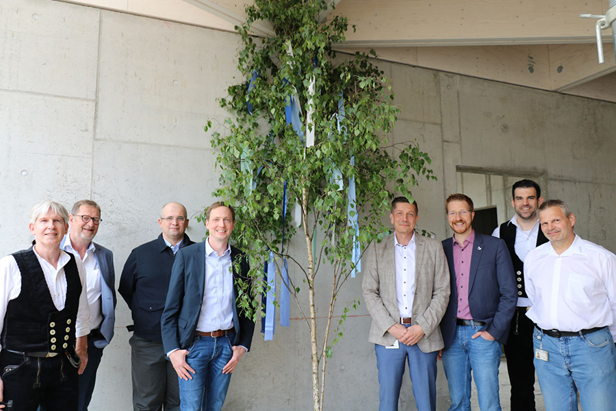 Bürkert Grundsteinlegung Gerabronn