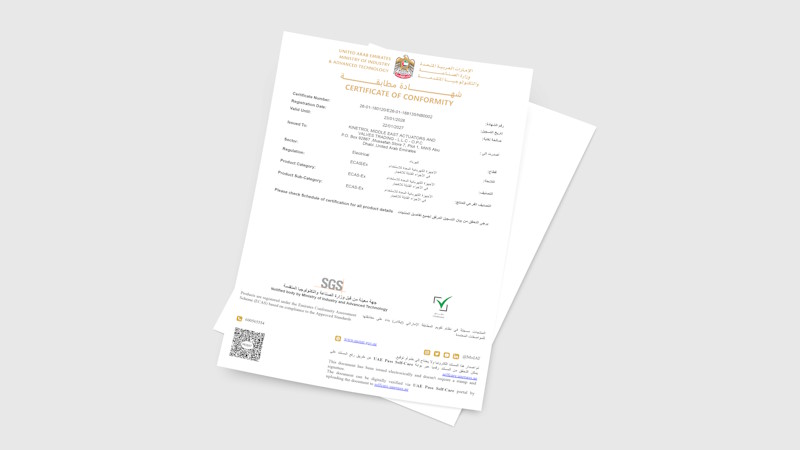 ARIS Stellantriebe hat mit dem Stellantrieb ExTensor einen Meilenstein für den Explosionsschutz gesetzt. Quelle: ARIS Stellantriebe ARIS Stellantriebe hat mit dem Stellantrieb ExTensor einen Meilenstein für den Explosionsschutz gesetzt. Quelle: ARIS Stellantriebe