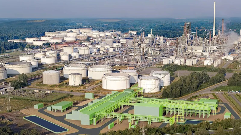 Mit einer geplanten Leistung von 100 Megawatt soll die Anlage in Lingen die bisher größte Produktionsanlage dieser Art für grünen Wasserstoff von bp werden. Quelle: Bilfinger Mit einer geplanten Leistung von 100 Megawatt soll die Anlage in Lingen die bisher größte Produktionsanlage dieser Art für grünen Wasserstoff von bp werden. Quelle: Bilfinger