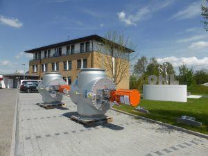 3-Wege-Reaktor-Umschaltventile mit vollflächigem Intensivheizmantel.